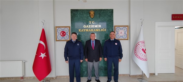 Hava Sınıf Okulları Komutanı Hv. P. Albay Özgür Pala ve Hava Astsubay Meslek Yüksek Okullar Komutanı Hv. İkm. Albay İlker Başgöz'ün Ziyareti. 